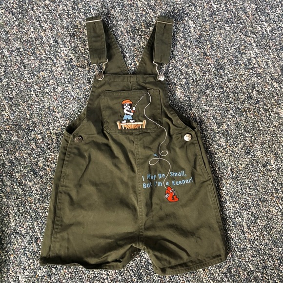 Little Big Dogs Other - Boys bib overall shorts